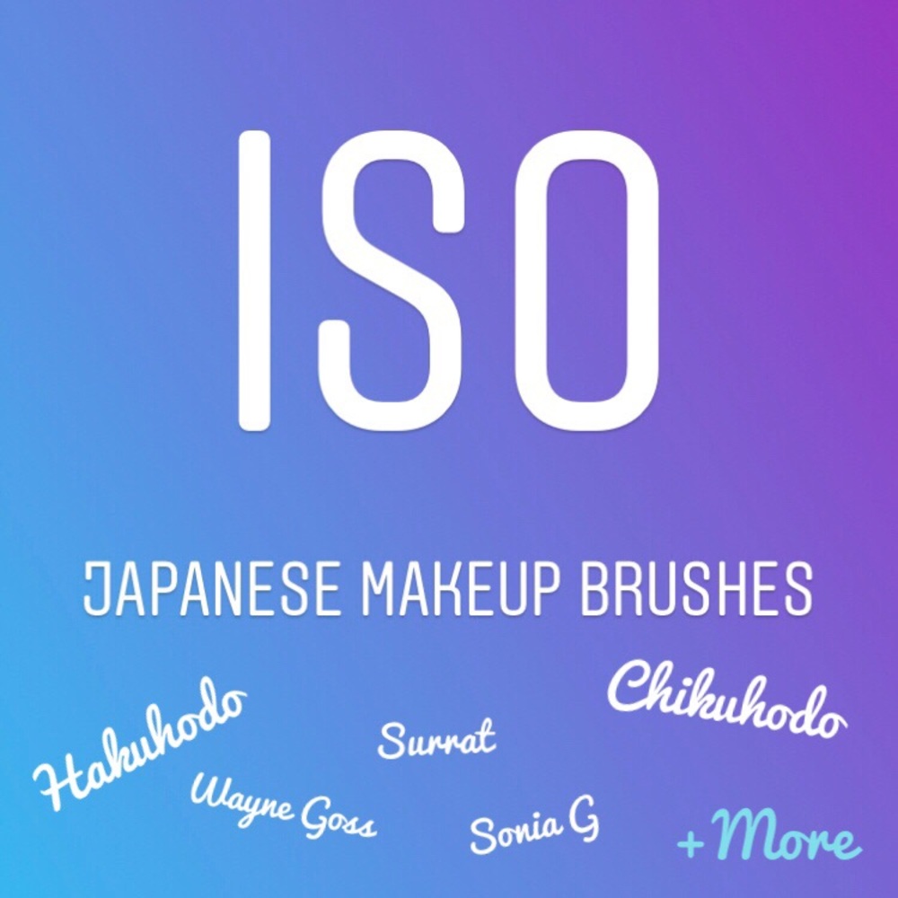 ISO Makeup Brushes